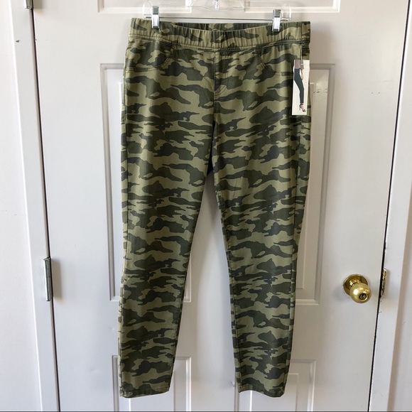 Jag Jeans Denim - JAG Jeans Marla Denim Legging Camo Print Size L